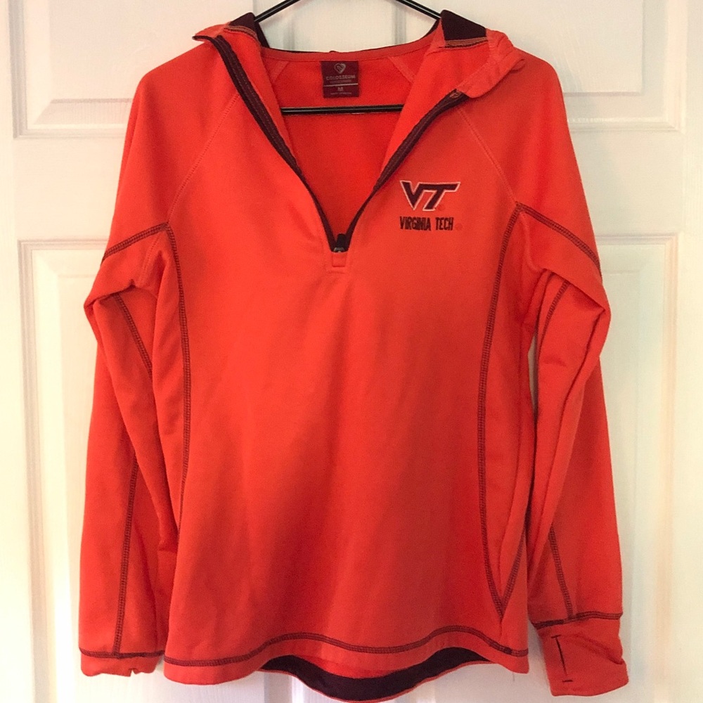 Virginia Tech Fleece Hoodie 1/4 Zip | Women’s M